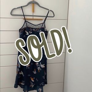SOLD! Summer bird dress